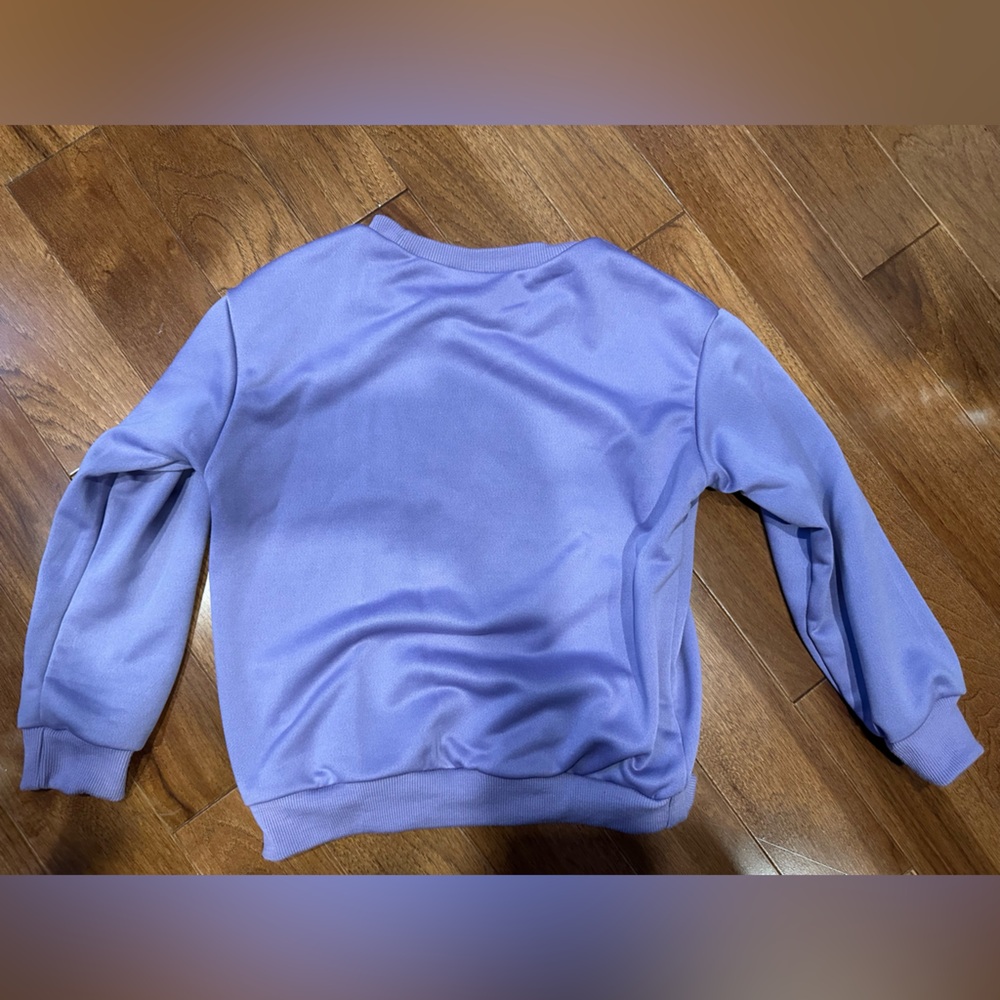 Purple Kids Sweater with Graphic Design - Picture 2 of 3